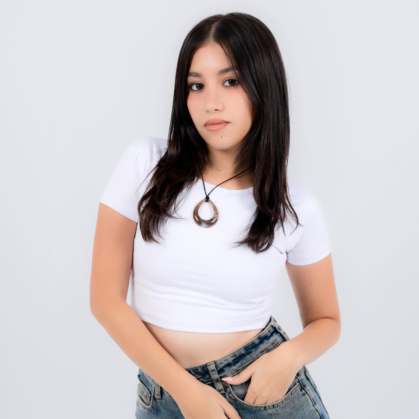 crop top short sleeves