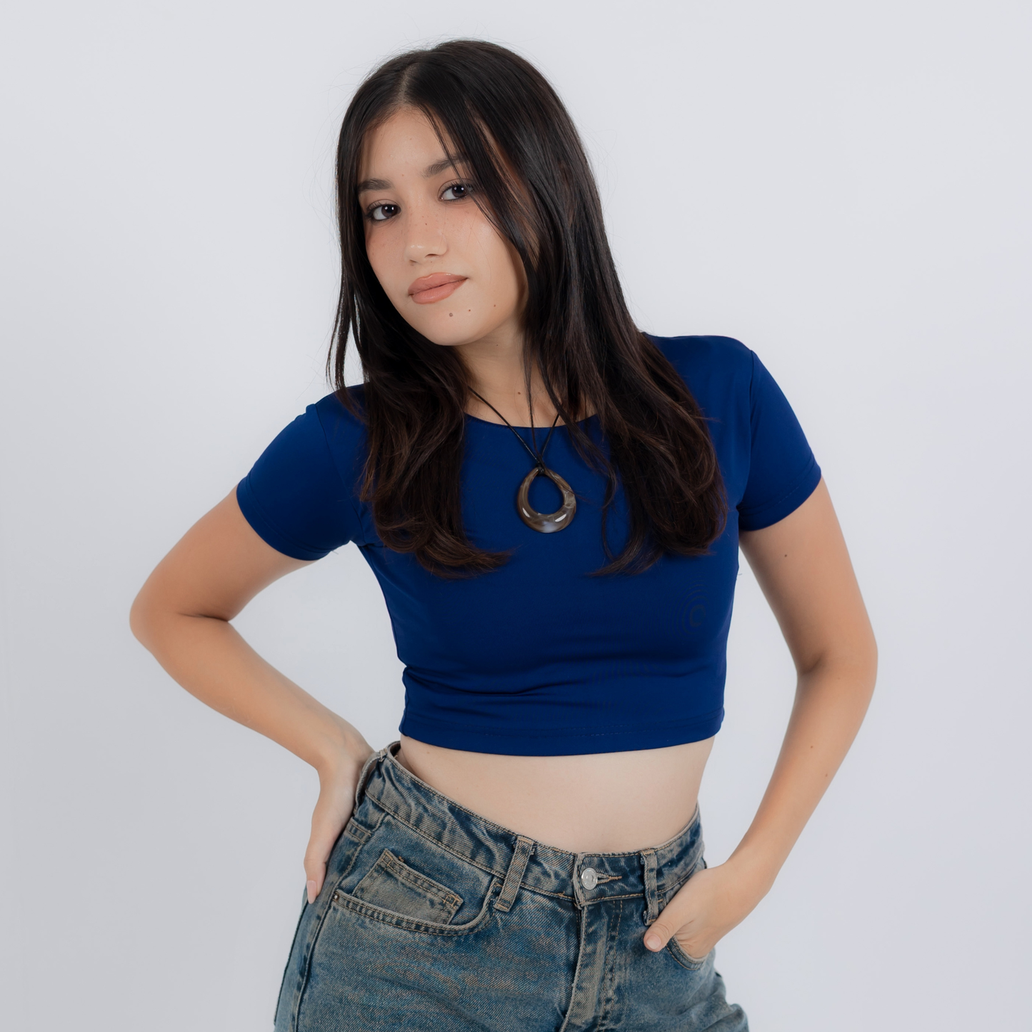 crop top short sleeves